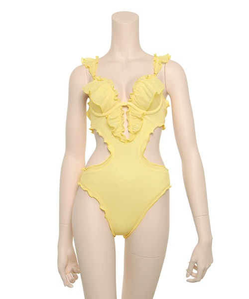 【大人気で即完売】Ravijour ラヴィジュール スイムワンピース フリル Ravijour（ラヴィジュール）の「フリル ワンピース（水着）」 - WEAR