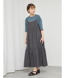 sm2rhythm | コットンナイロンティアードキャミワンピース(ワンピース)