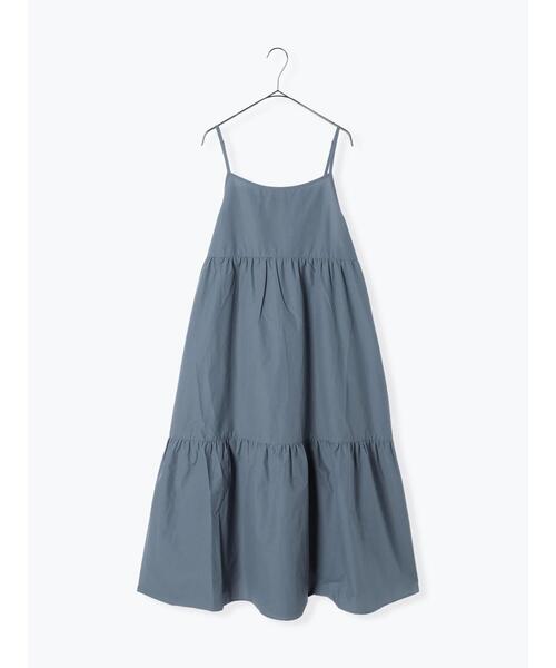 sm2rhythm（サマンサモスモスリズム）の「コットンナイロンティアードキャミワンピース（ワンピース・レディース・ブルー/ブラック/ブラウン・F）」の17枚目の写真