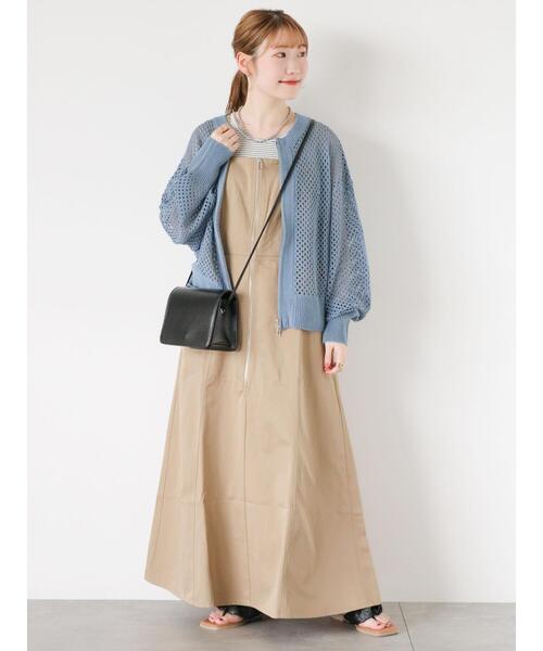 ehka sopo（エヘカソポ）の「変形ショルダータンクトップ（タンクトップ・レディース・ブラック/チャコールグレー/ホワイト/オフホワイト・F）」の9枚目の写真