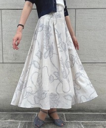 an another angelus | シェルモチーフマリン柄スカート(スカート)