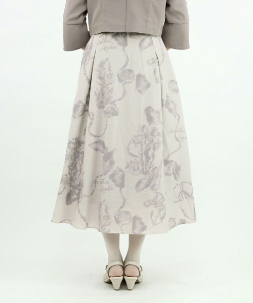an another angelus(アンアナザーアンジェラス)の「シェルモチーフマリン柄スカート/ananotherangelus(スカート・レディース・オフホワイト/ラベンダー・FREE)」の14枚目の写真