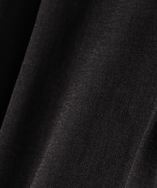 N.(N. Natural Beauty Basic)(エヌエヌナチュラルビューティーベーシック)の「シアーサテンワイドパンツ(その他パンツ・レディース・ホワイト/ブラック・MEDIUM)」の12枚目の写真