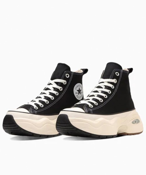 CONVERSE（コンバース）の「CONVERSE/コンバース スニーカー レディース 厚底 ALL STAR  SURGETRAINER HI オールスター サージトレーナー 31312400/31312401/31312402（スニーカー・レディース・ターコイズブルー/ブラック×ブラック/ホワイト×ホワイト・23.0cm/23.5cm/24.0cm/24.5cm/25.0cm）」の4枚目の写真