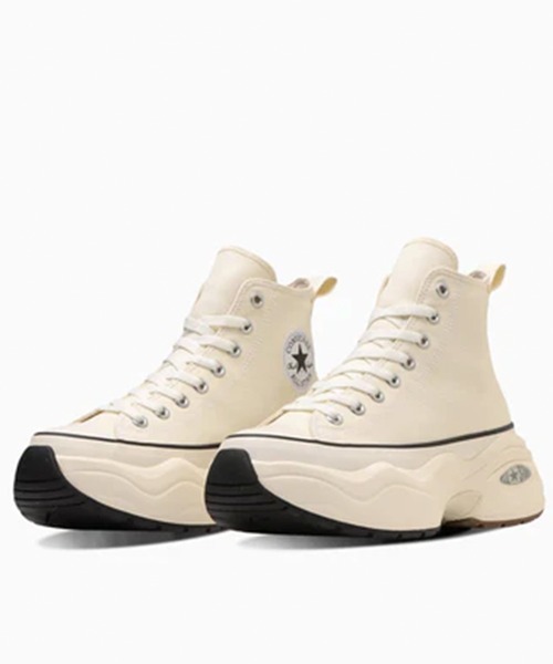 CONVERSE（コンバース）の「CONVERSE/コンバース スニーカー レディース 厚底 ALL STAR  SURGETRAINER HI オールスター サージトレーナー 31312400/31312401/31312402（スニーカー・レディース・ターコイズブルー/ブラック×ブラック/ホワイト×ホワイト・23.0cm/23.5cm/24.0cm/24.5cm/25.0cm）」の5枚目の写真