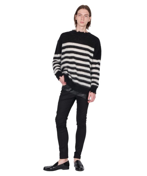 GalaabenD（ガラアーベント）の「ヴィーガンレザーコンバインドデニムパンツ（その他パンツ・メンズ・ブラック系その他2/ブラック系その他・44/46/48）」の7枚目の写真