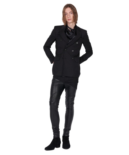 GalaabenD（ガラアーベント）の「ヴィーガンレザーコンバインドデニムパンツ（その他パンツ・メンズ・ブラック系その他2/ブラック系その他・44/46/48）」の16枚目の写真