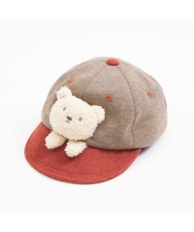 KP DECO（ケーピーデコ）の「クマモチーフ付きキャップ(S～M)（キャップ）」
