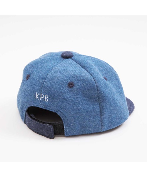 KP DECO(ケーピーデコ)の「クマモチーフ付きキャップ(S~M)(キャップ・キッズ・ブラウン/ネイビー・SMALL/MEDIUM)」の3枚目の写真