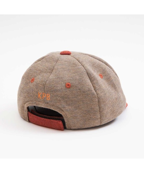 KP DECO(ケーピーデコ)の「クマモチーフ付きキャップ(S~M)(キャップ・キッズ・ブラウン/ネイビー・SMALL/MEDIUM)」の4枚目の写真
