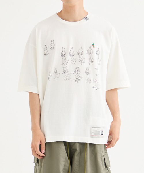 MIHARAYASUHIRO/ミハラヤスヒロ】ducks printed Tee（Tシャツ 