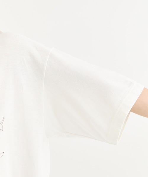 MIHARAYASUHIRO(ミハラヤスヒロ)の「【MIHARAYASUHIRO/ミハラヤスヒロ】ducks printed Tee(Tシャツ/カットソー・メンズ・ホワイト/ブラック・44/46/48)」の16枚目の写真