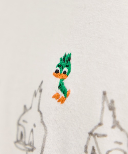 MIHARAYASUHIRO(ミハラヤスヒロ)の「【MIHARAYASUHIRO/ミハラヤスヒロ】ducks printed Tee(Tシャツ/カットソー・メンズ・ホワイト/ブラック・44/46/48)」の17枚目の写真