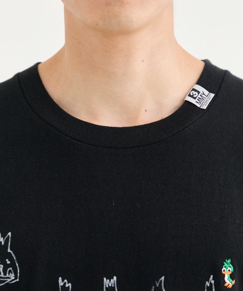 MIHARAYASUHIRO(ミハラヤスヒロ)の「【MIHARAYASUHIRO/ミハラヤスヒロ】ducks printed Tee(Tシャツ/カットソー・メンズ・ホワイト/ブラック・44/46/48)」の9枚目の写真