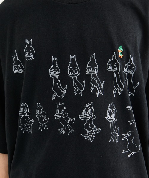 MIHARAYASUHIRO(ミハラヤスヒロ)の「【MIHARAYASUHIRO/ミハラヤスヒロ】ducks printed Tee(Tシャツ/カットソー・メンズ・ホワイト/ブラック・44/46/48)」の7枚目の写真