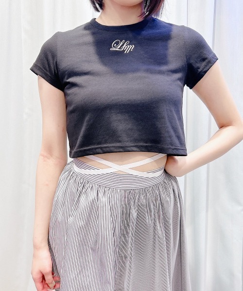 lilLilly（リルリリー）の「ウエストクロスカップ付きキャミソール