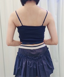 lilLilly（リルリリー）の「ウエストクロスカップ付きキャミソール