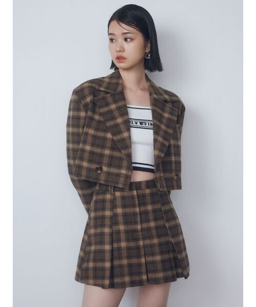 EMODA（エモダ）の「プリーツミニスカート（スカート）」 - WEAR