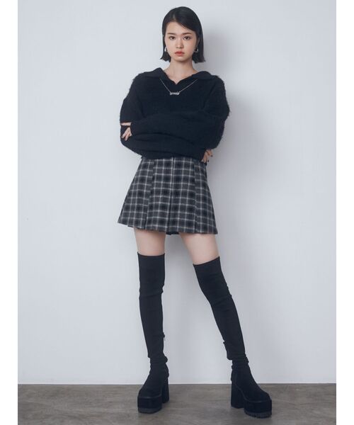 EMODA（エモダ）の「プリーツミニスカート（スカート・レディース・グレー/その他/その他1・SMALL/MEDIUM）」の11枚目の写真