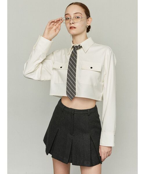 EMODA（エモダ）の「プリーツミニスカート（スカート・レディース・グレー/その他/その他1・SMALL/MEDIUM）」の14枚目の写真