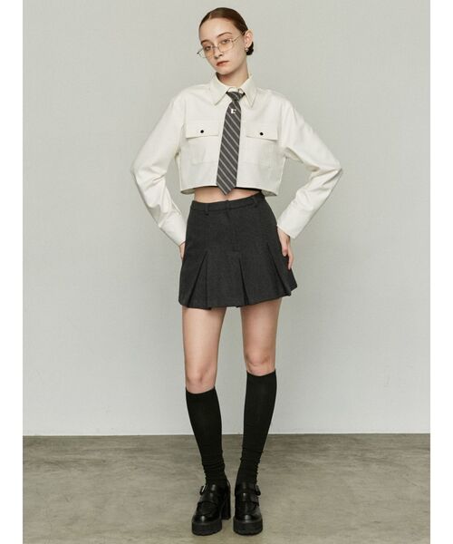 EMODA（エモダ）の「プリーツミニスカート（スカート・レディース・グレー/その他/その他1・SMALL/MEDIUM）」の15枚目の写真