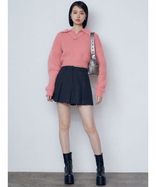 EMODA（エモダ）の「プリーツミニスカート（スカート・レディース・グレー/その他/その他1・SMALL/MEDIUM）」の17枚目の写真