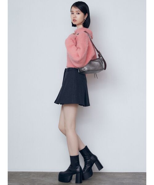 EMODA（エモダ）の「プリーツミニスカート（スカート・レディース・グレー/その他/その他1・SMALL/MEDIUM）」の18枚目の写真