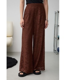 AZUL BY MOUSSY（アズールバイマウジー）の「レースリラックスパンツ（スラックス）」