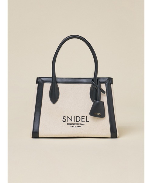 SNIDEL（スナイデル）の「キャンバスロゴバッグ（ショルダーバッグ