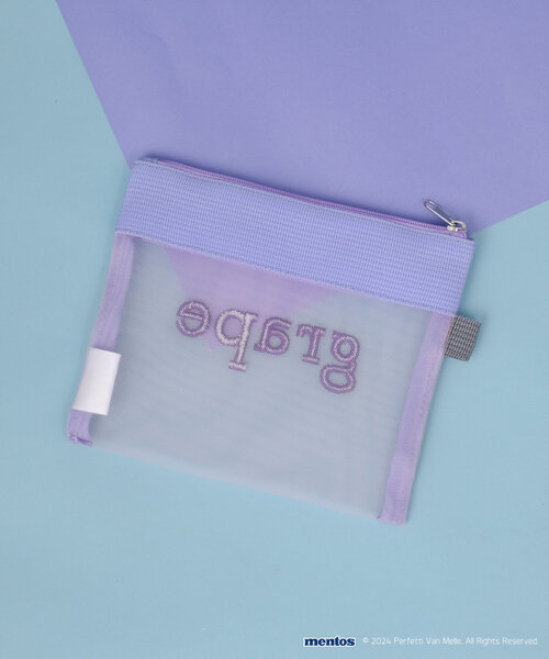BIRTHDAY BAR(バースデイバー)の「【mentos メントス】メッシュポーチ(ポーチ・レディース・パープル/ブルー・0)」の11枚目の写真