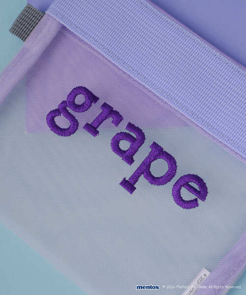 BIRTHDAY BAR(バースデイバー)の「【mentos メントス】メッシュポーチ(ポーチ・レディース・パープル/ブルー・0)」の12枚目の写真