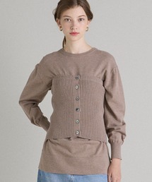 INED CLARO | 【2点セット】ビスチェセットチュニック(アンサンブル)