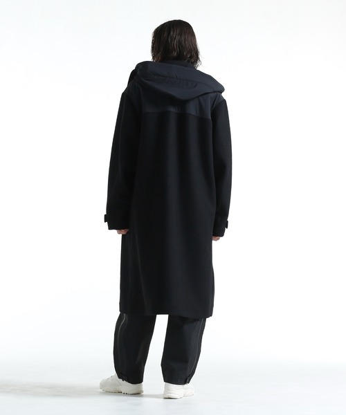 Y-3（ワイスリー）の「MELLTON COAT（ダウンジャケット/コート・メンズ・ブラック・X-SMALL/SMALL/MEDIUM/LARGE/X-LARGE）」の2枚目の写真
