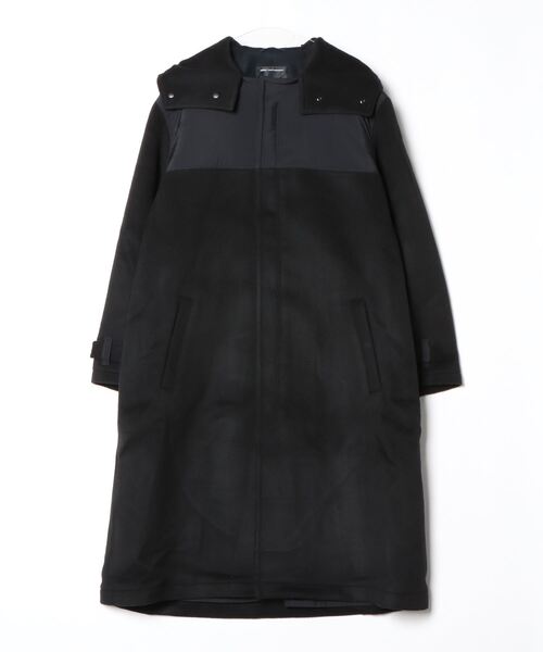 Y-3（ワイスリー）の「MELLTON COAT（ダウンジャケット/コート・メンズ・ブラック・X-SMALL/SMALL/MEDIUM/LARGE/X-LARGE）」の4枚目の写真