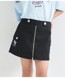 サイドポケットセンタージップスカパン