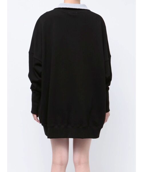 EVRIS(エヴリス)の「ハーフジップスウェットミニワンピース(スウェット・レディース・ホワイト/ブラック/グレー/レッド・FREE)」の21枚目の写真