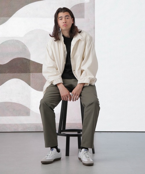 Apo(s)ture(アポスチャー)の「KYLE-006/チノロングスリムパンツ(チノパンツ・メンズ・ネイビー/ベージュ/ブラック/カーキ・XS/S/M/L/XL)」の3枚目の写真