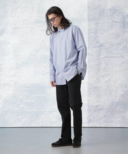 Apo(s)ture(アポスチャー)の「KYLE-006/チノロングスリムパンツ(チノパンツ・メンズ・ネイビー/ベージュ/ブラック/カーキ・XS/S/M/L/XL)」の21枚目の写真