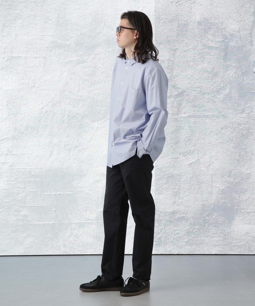 Apo(s)ture(アポスチャー)の「KYLE-006/チノロングスリムパンツ(チノパンツ・メンズ・ネイビー/ベージュ/ブラック/カーキ・XS/S/M/L/XL)」の19枚目の写真