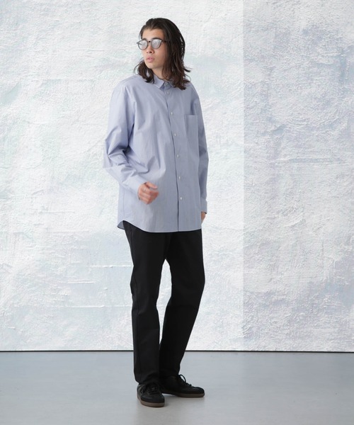 Apo(s)ture(アポスチャー)の「KYLE-006/チノロングスリムパンツ(チノパンツ・メンズ・ネイビー/ベージュ/ブラック/カーキ・XS/S/M/L/XL)」の18枚目の写真