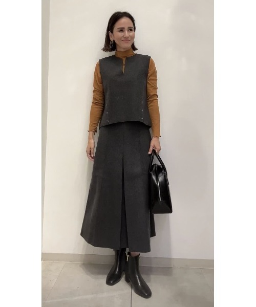 Bou Jeloud（ブージュルード）の「シアーボトルインナー（Tシャツ/カットソー・レディース・ベージュ/キャメル/ピンク/グリーン/ブラック・FREE）」の13枚目の写真