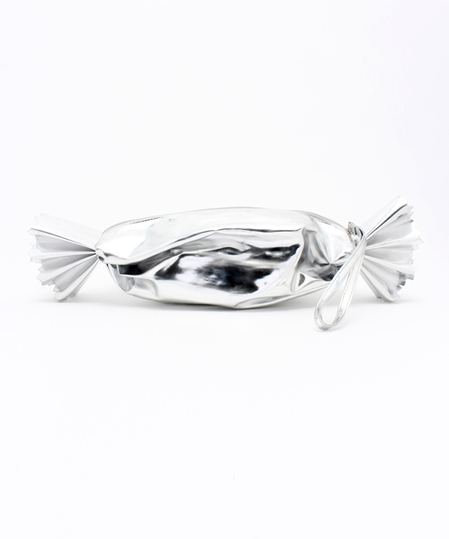 WEGO(ウィゴー)の「WEGO/キャンディクラッチバッグ(クラッチバッグ・レディース・サックスブルー/ピンク/シルバー・FREE)」の3枚目の写真