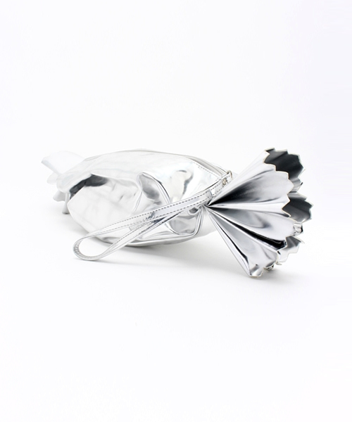 WEGO(ウィゴー)の「WEGO/キャンディクラッチバッグ(クラッチバッグ・レディース・サックスブルー/ピンク/シルバー・FREE)」の4枚目の写真