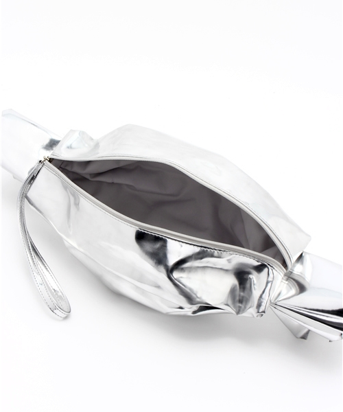 WEGO(ウィゴー)の「WEGO/キャンディクラッチバッグ(クラッチバッグ・レディース・サックスブルー/ピンク/シルバー・FREE)」の7枚目の写真