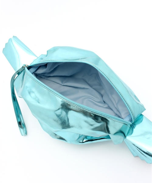 WEGO(ウィゴー)の「WEGO/キャンディクラッチバッグ(クラッチバッグ・レディース・サックスブルー/ピンク/シルバー・FREE)」の9枚目の写真