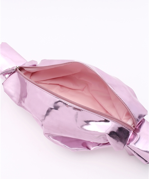 WEGO(ウィゴー)の「WEGO/キャンディクラッチバッグ(クラッチバッグ・レディース・サックスブルー/ピンク/シルバー・FREE)」の10枚目の写真