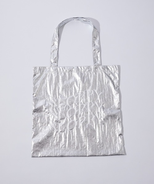 WHO'S WHO gallery（フーズフーギャラリー）の「【SLOPPY/スロッピー】シルバートート（トートバッグ・レディース・オフホワイト/ブルー/レッド・FREE）」の2枚目の写真