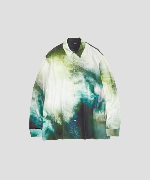 TAAKK(ターク)の「【TAAKK/ターク】SILK SHIRTS(シャツ/ブラウス・メンズ・オレンジ/グリーン・1/2/3)」の2枚目の写真