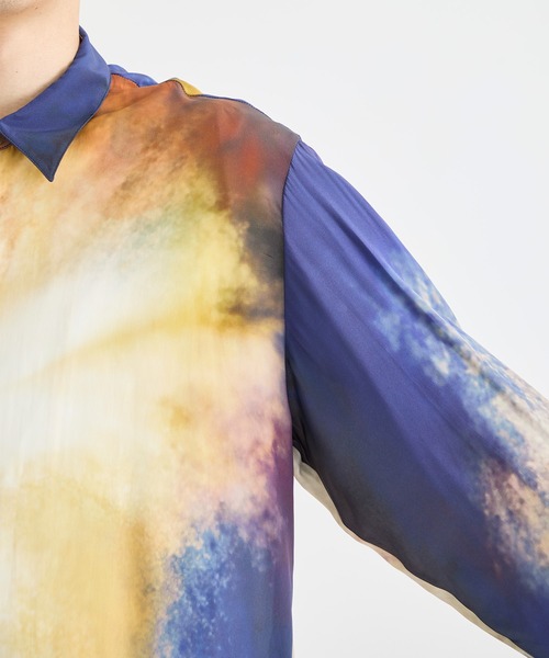 TAAKK 23SS 花柄シルクシャツ TAAKK⁄タークSILK SHIRTS（シャツ
