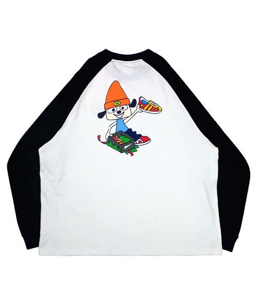 JACKROSE（ジャックローズ）の「パラッパラッパー・スニーカーロゴラグランTEE（Tシャツ/カットソー・メンズ・オレンジ/ネイビー/ブラック・M/L）」の18枚目の写真